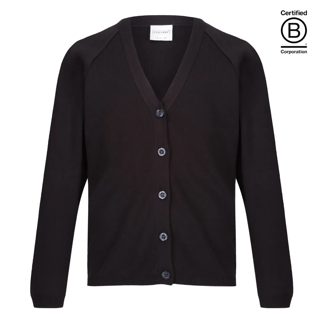 Performa 50 - plain 50/50 school cardigan