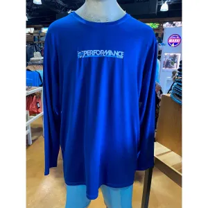 Performance Hybrid Long Sleeve Rash-Royal