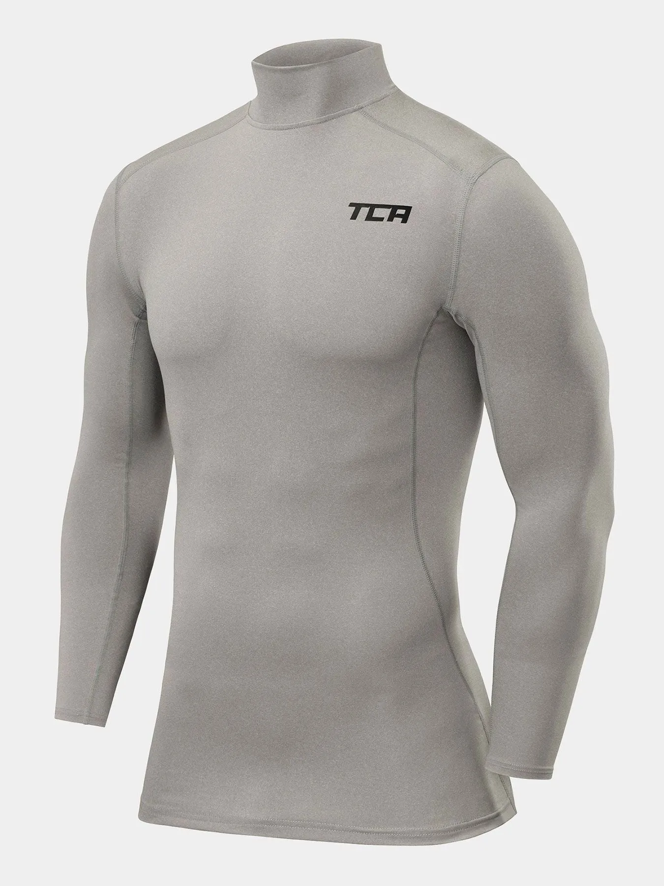 Pro Performance Compression Base Layer Long Sleeve Mock Neck For Boys