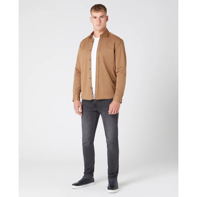 Remus Uomo Parker Overshirt 13720 Tan