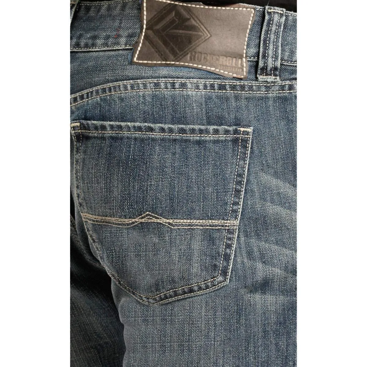 Rock and Roll Cowboy Men's Pistol Regular Straight Leg Jean - M1P8554 32x34