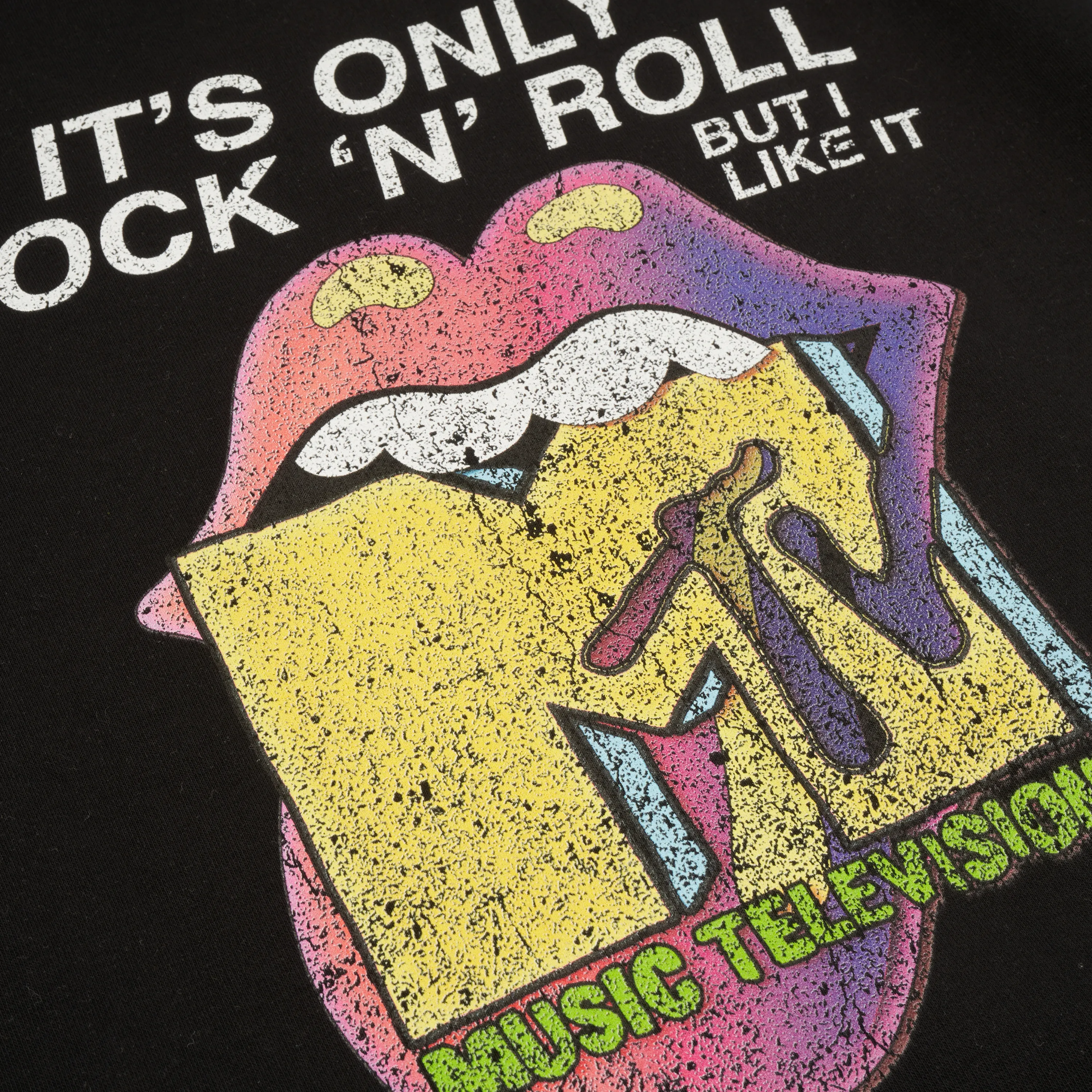 Rolling Stones x MTV IT'S ONLY ROCK 'N ROLL Hoodie