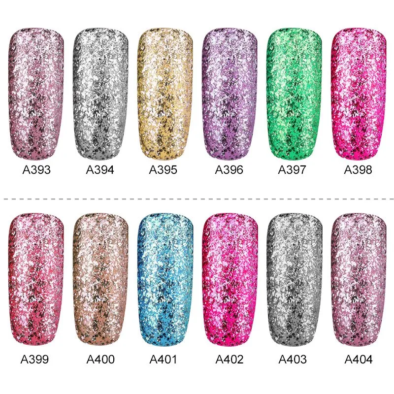 ROSALIND Gel Nail Polish Set Shiny Platinum Nails Art For Manicure Poly Gel Lak UV Colors Top Base Coat Primer Hybrid Varnishes