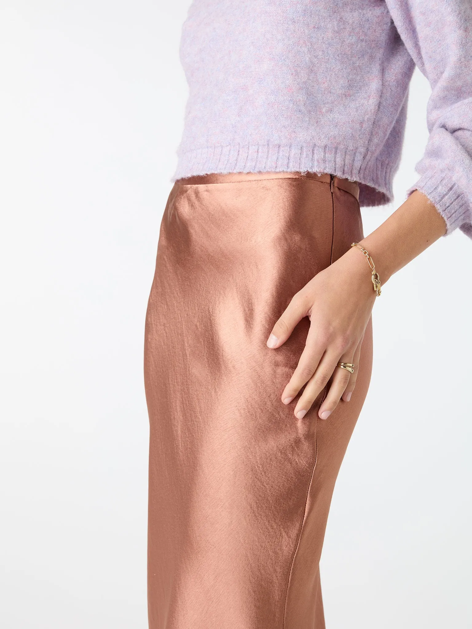 Saffron Skirt in Bronze