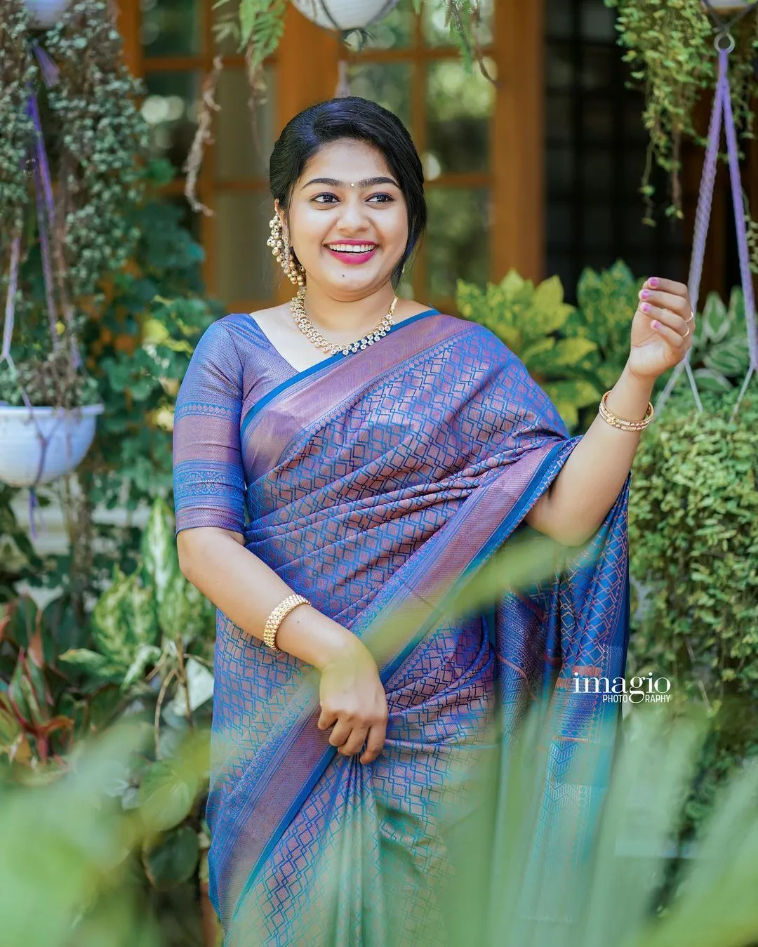 Scrumptious Blue Soft Silk Saree With Luxuriant Blouse Piece