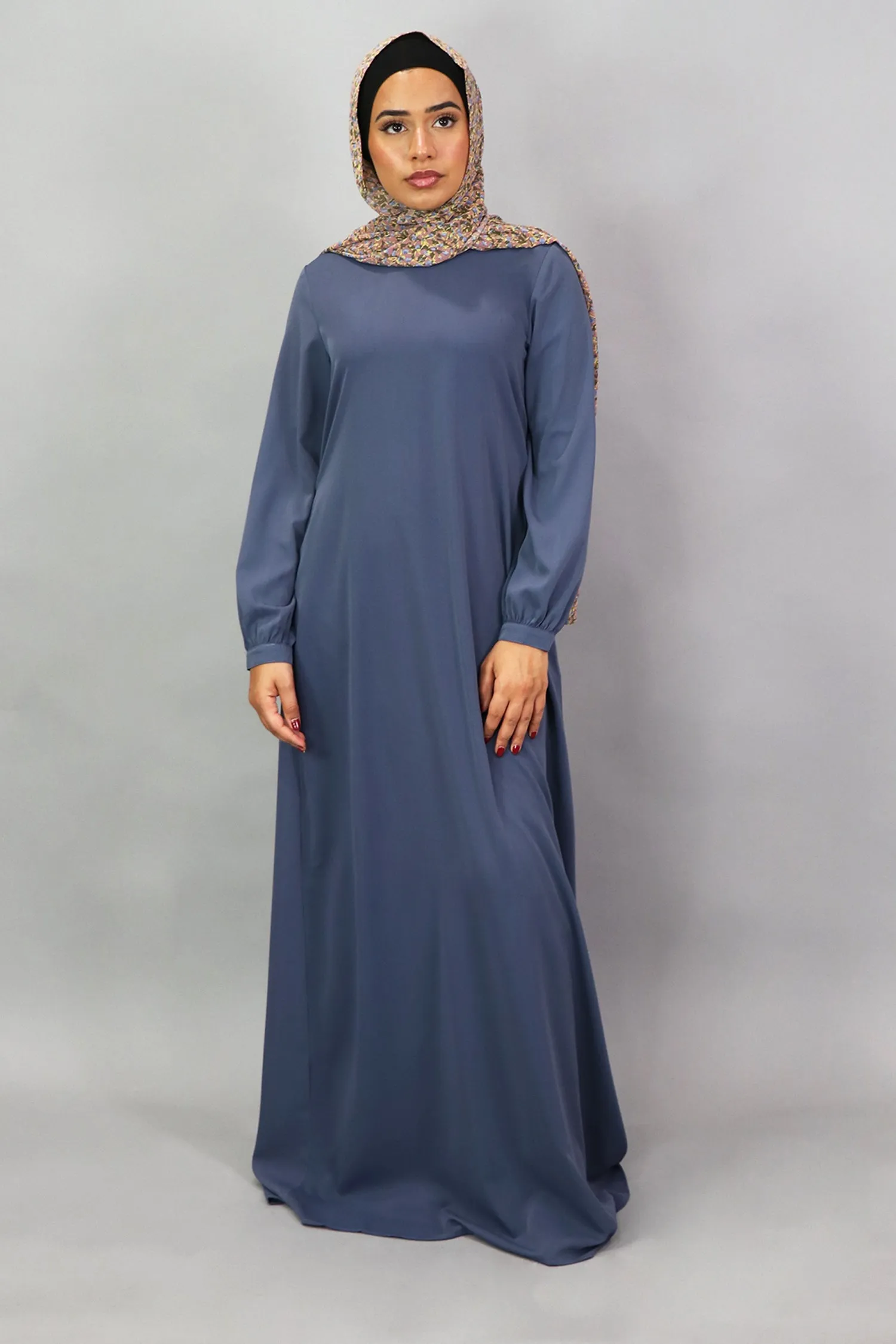 Serenity Blue Deluxe Soft Maxi Dress