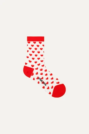 Short Socks - Hearts