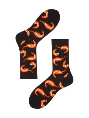 Sick Socks - Shrimp - Favorite Seafood Dress Casual Socks