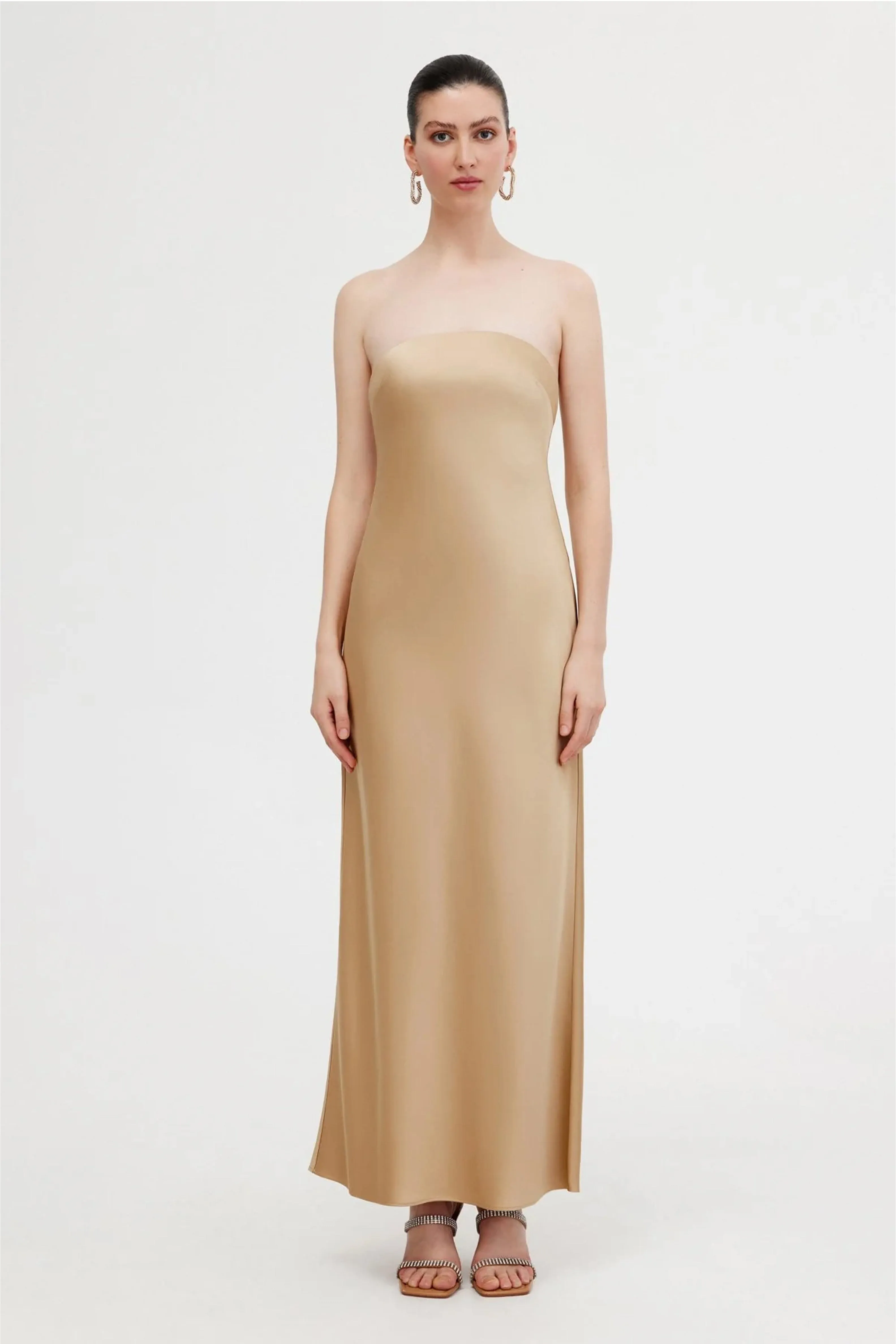 SIGNIFICANT OTHER | Esme Strapless Maxi Dress - Sand