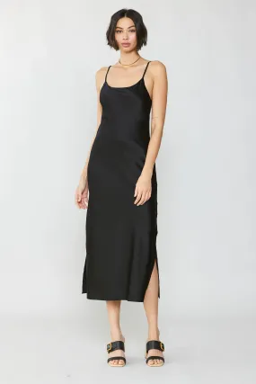 Silk Bias Midi Dress