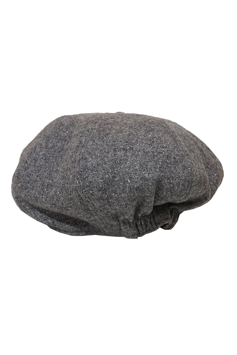 Silk-Nep Tweed Casquette