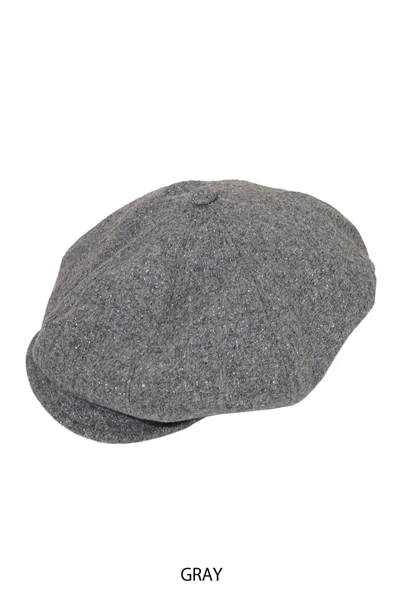 Silk-Nep Tweed Casquette