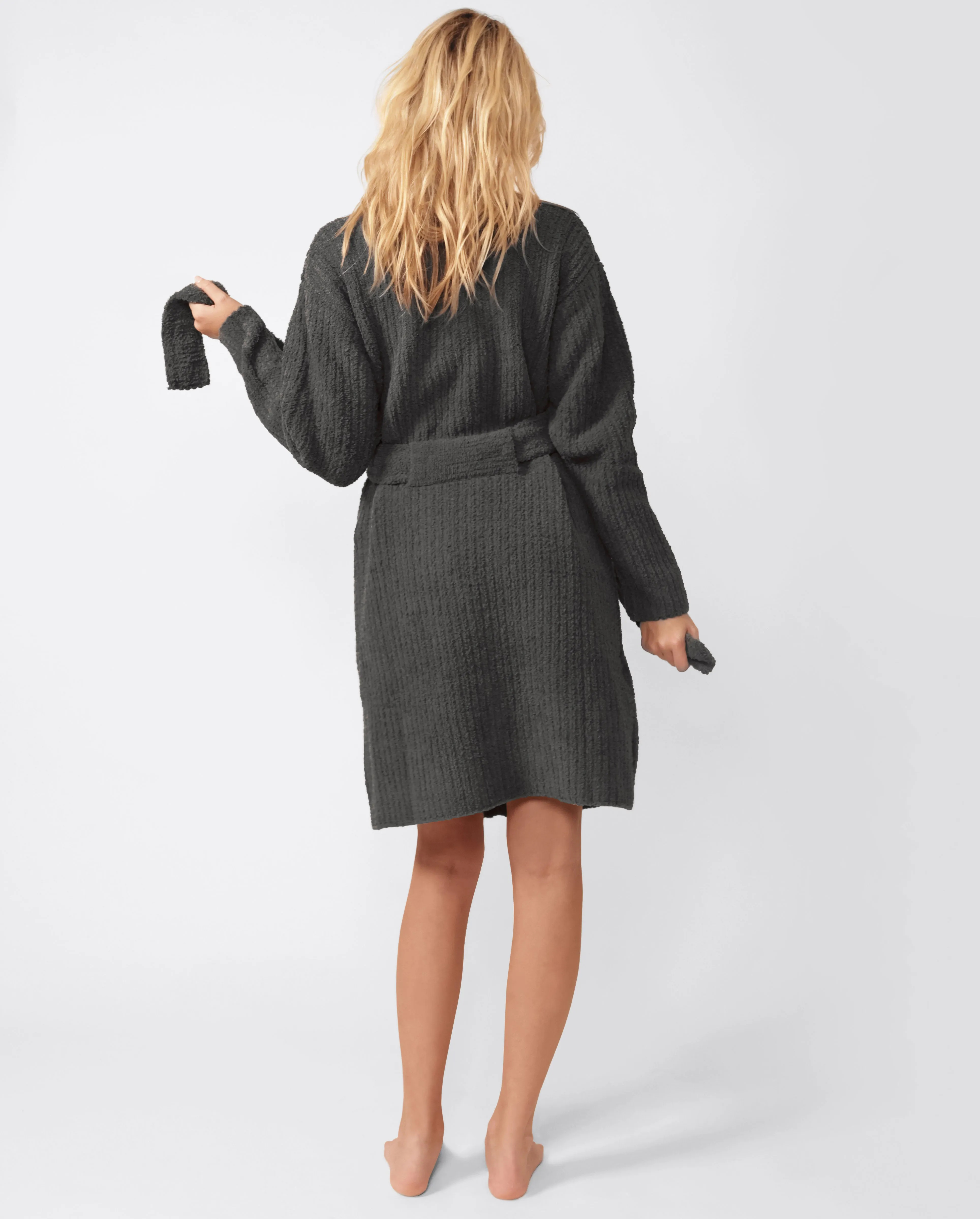 Snug Ribbed Cardigan