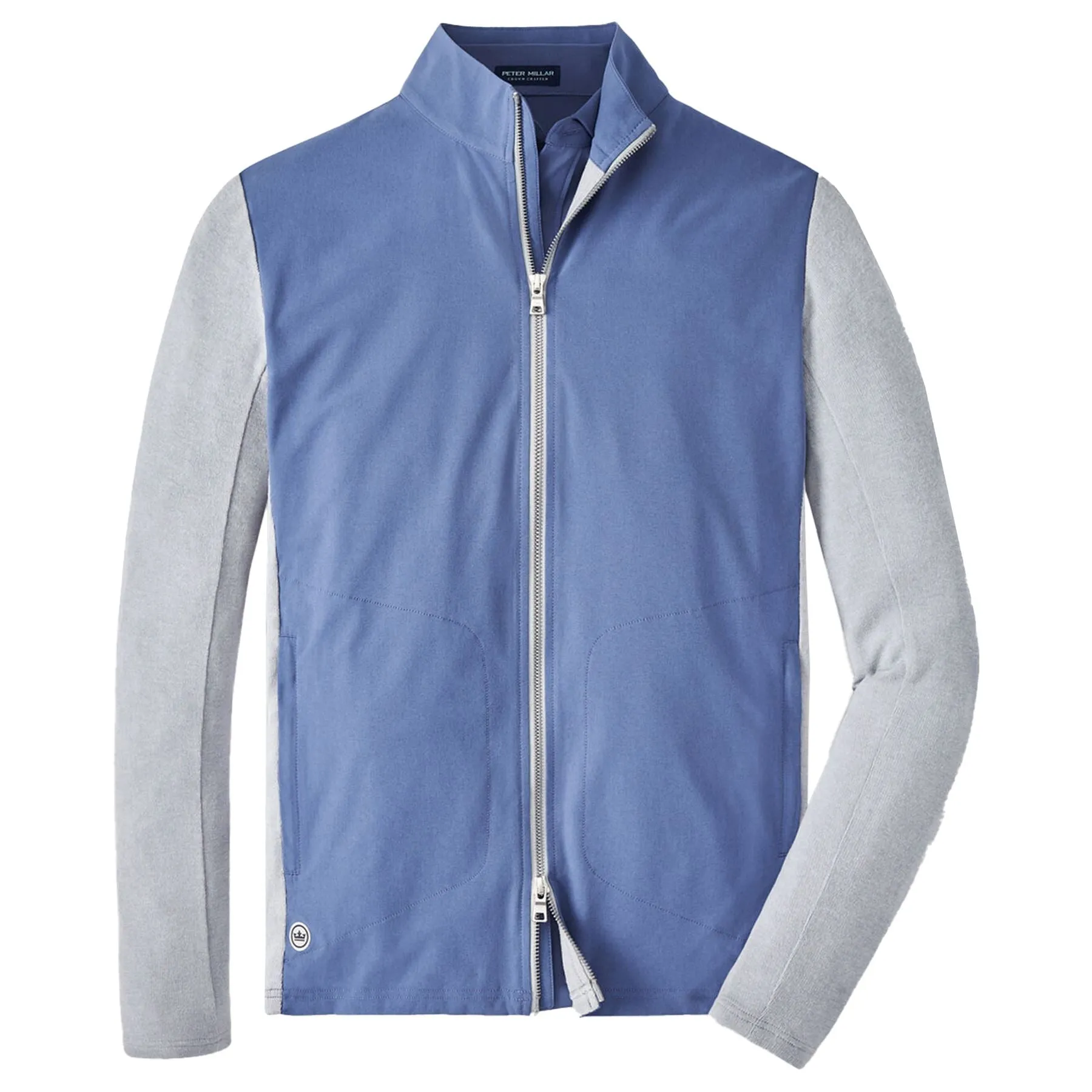 Solstice Performance Hybrid Full Zip Cardigan Blue Pearl - SS24