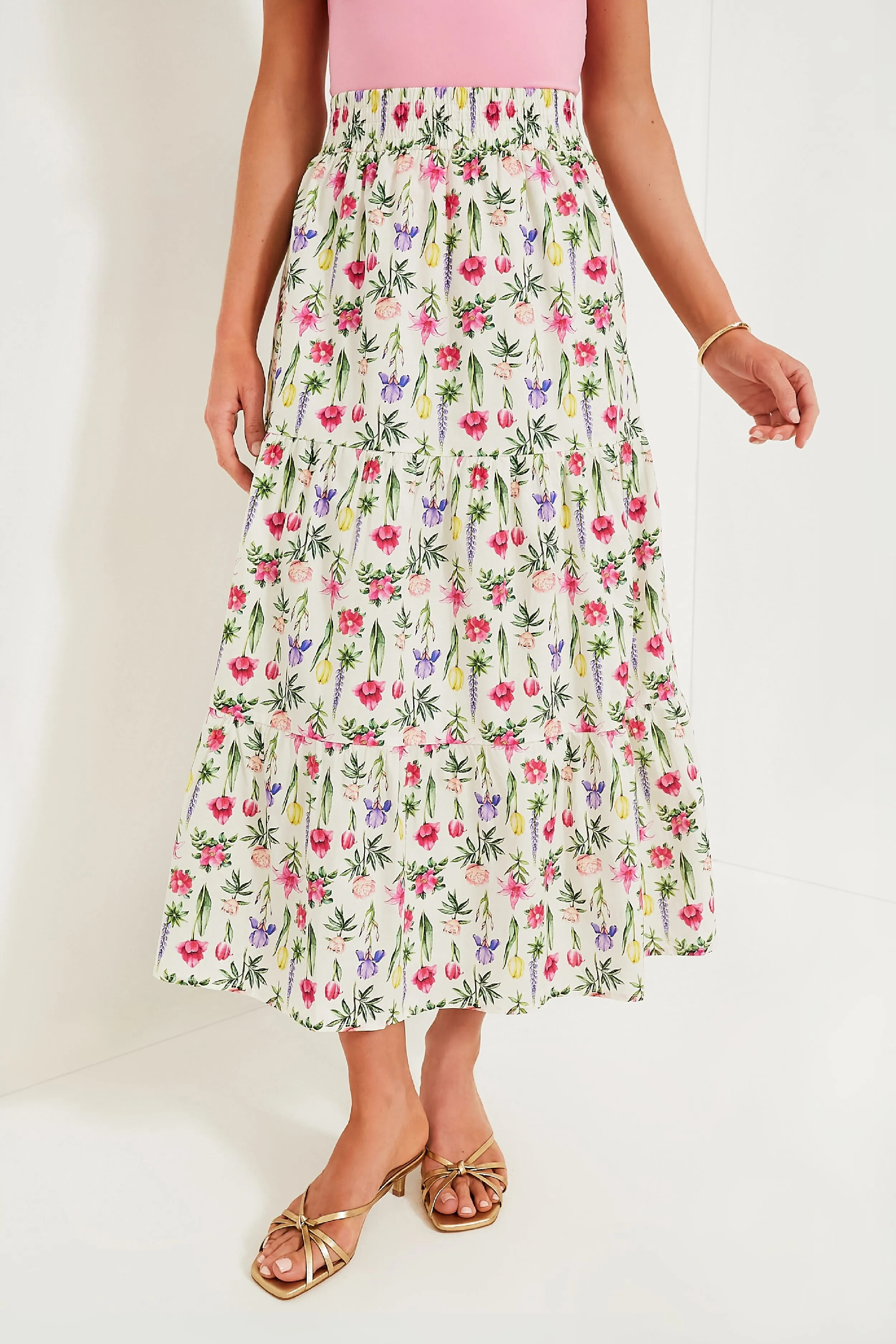 Spring Blooms Evie Maxi Skirt