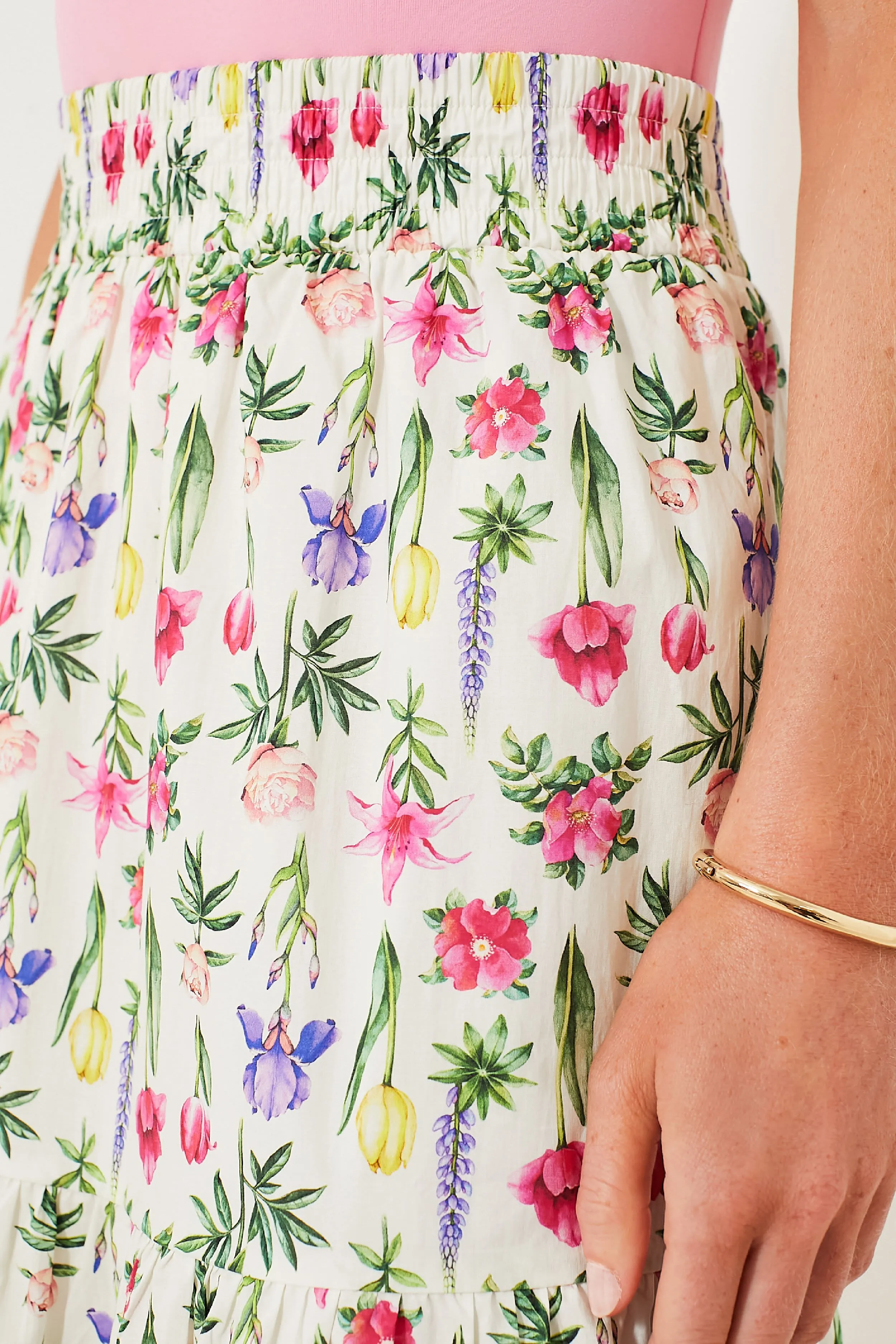 Spring Blooms Evie Maxi Skirt