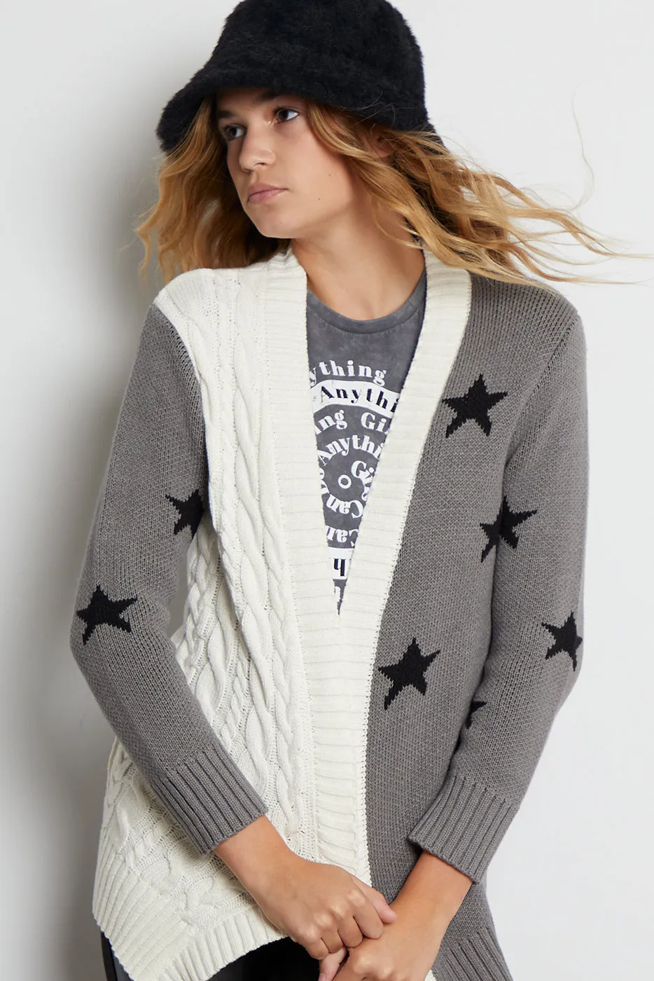 Star Cable Cardigan