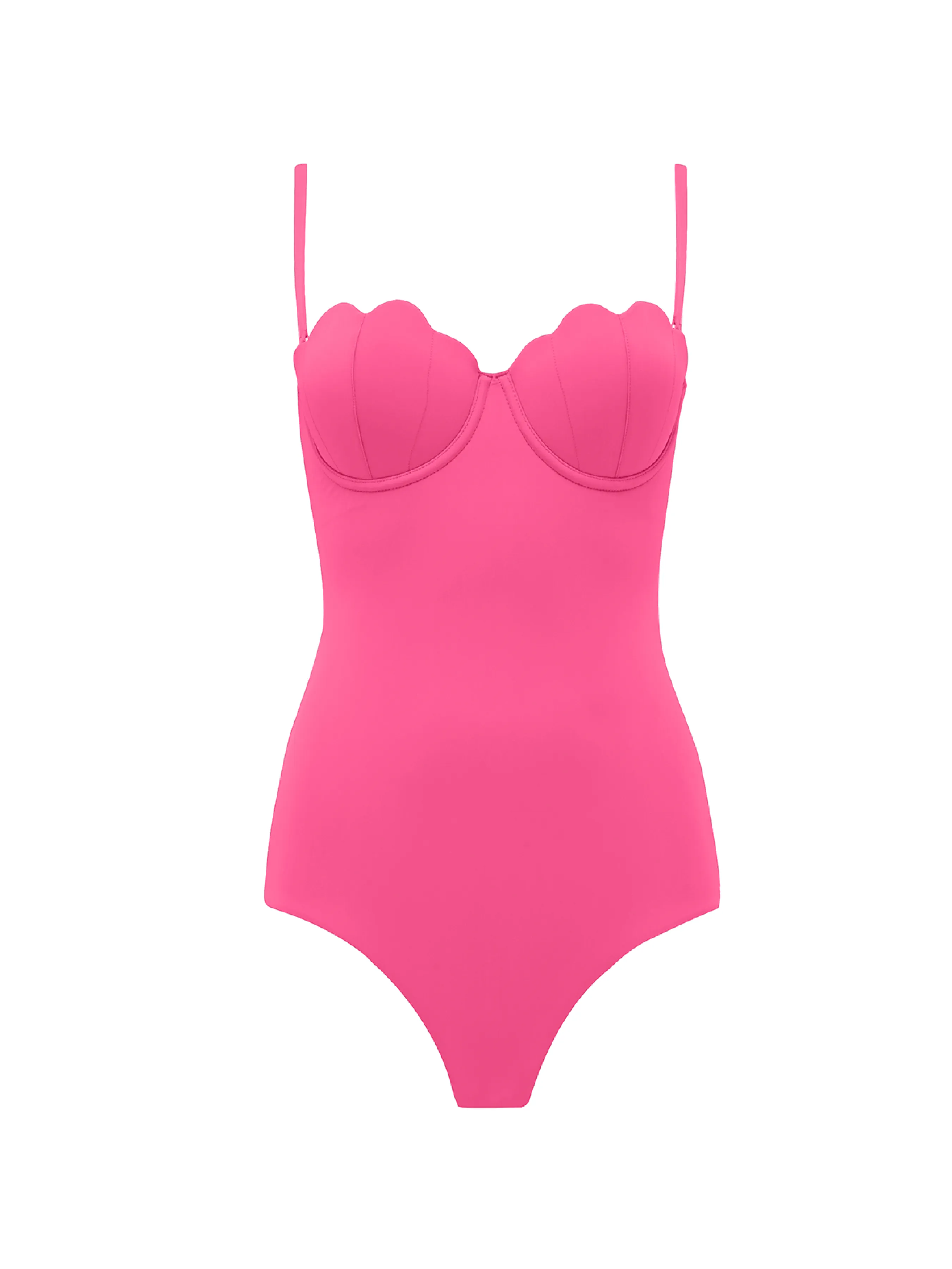 The Contour Swimsuit - Hot Pink