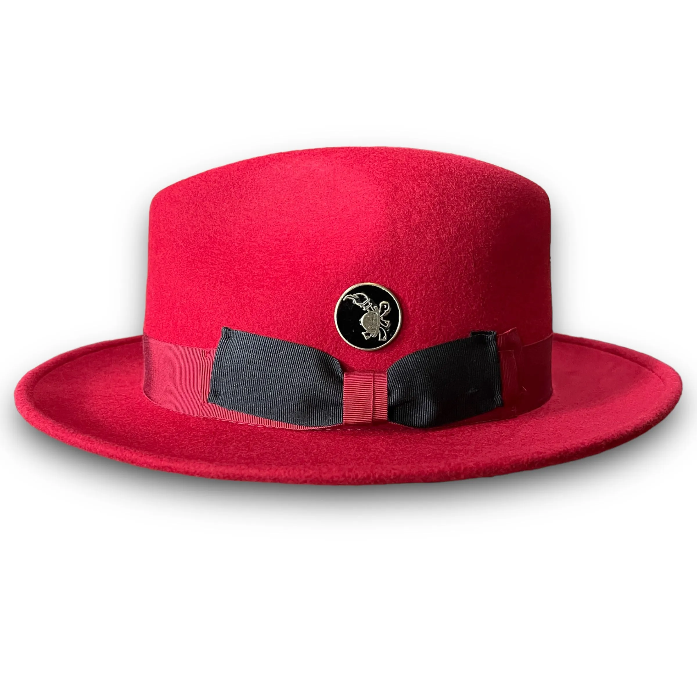 THE FLAMEKEEPERS HAT CLUB BLACK CHERRY FEDORA