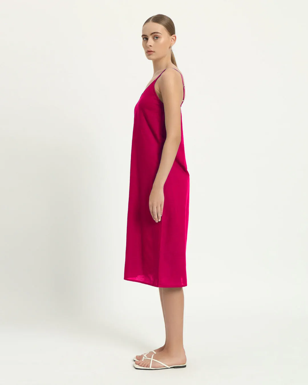 The Seesen Berry Cotton Dress