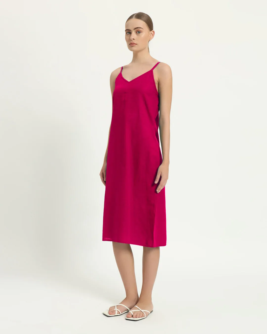 The Seesen Berry Cotton Dress