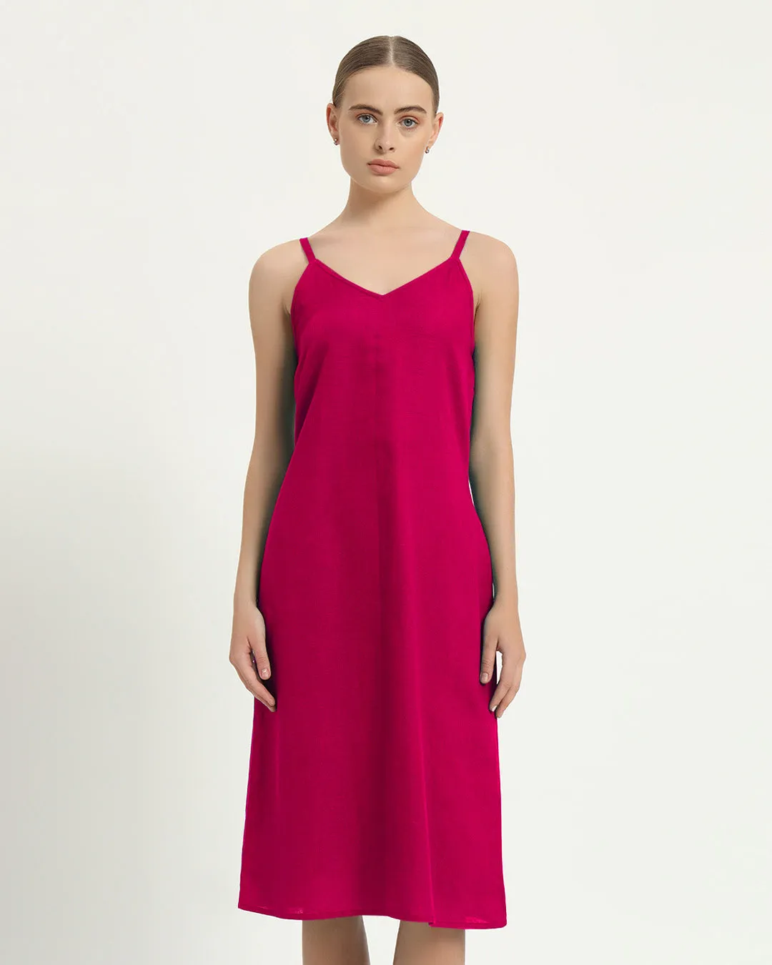 The Seesen Berry Cotton Dress