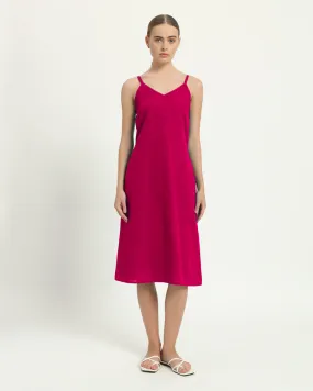 The Seesen Berry Cotton Dress