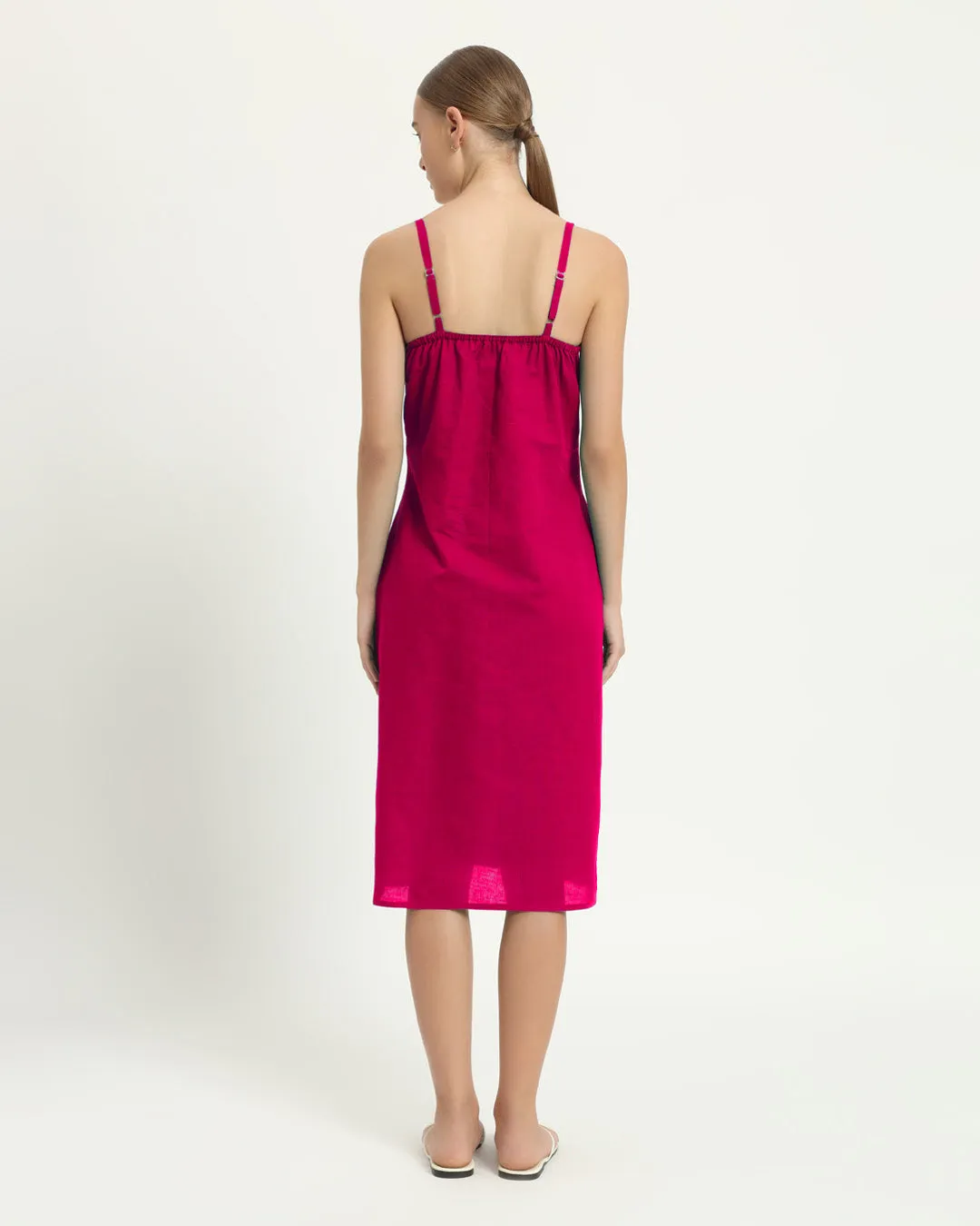 The Seesen Berry Cotton Dress