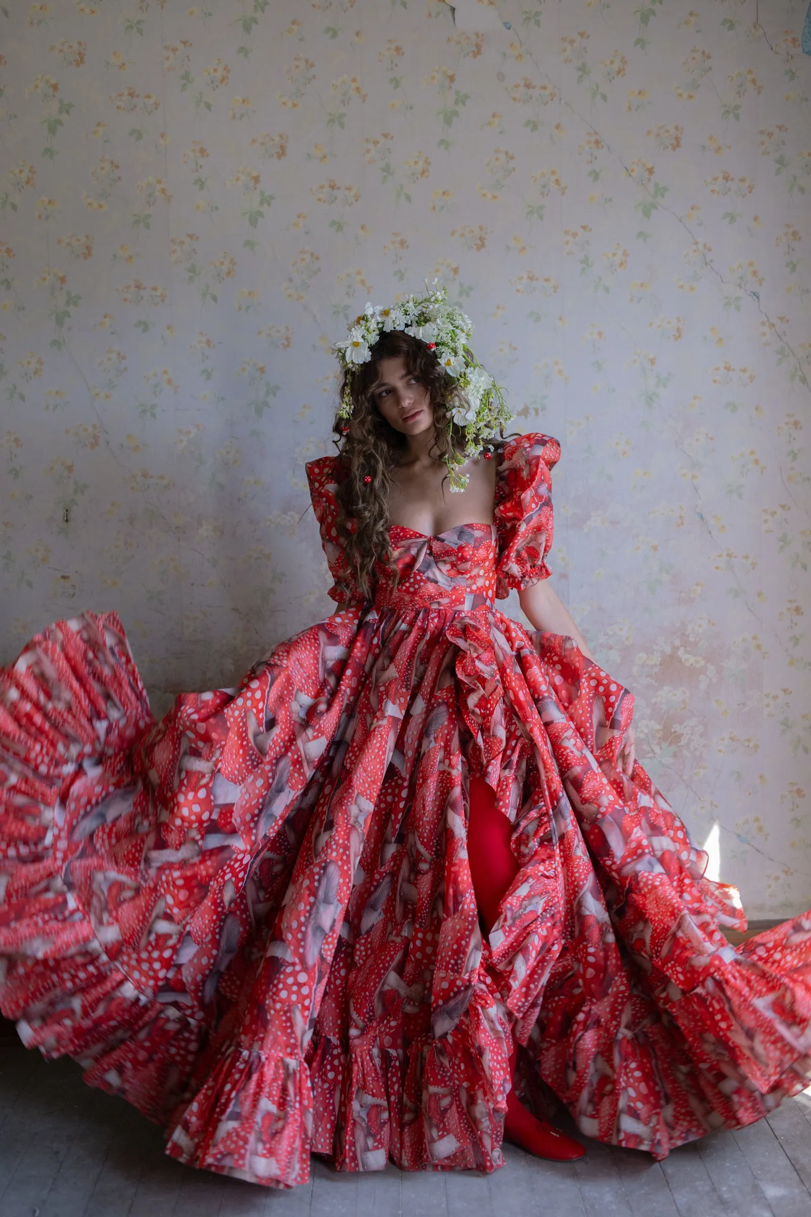 The Toadstool In Bloom Bridal Gown