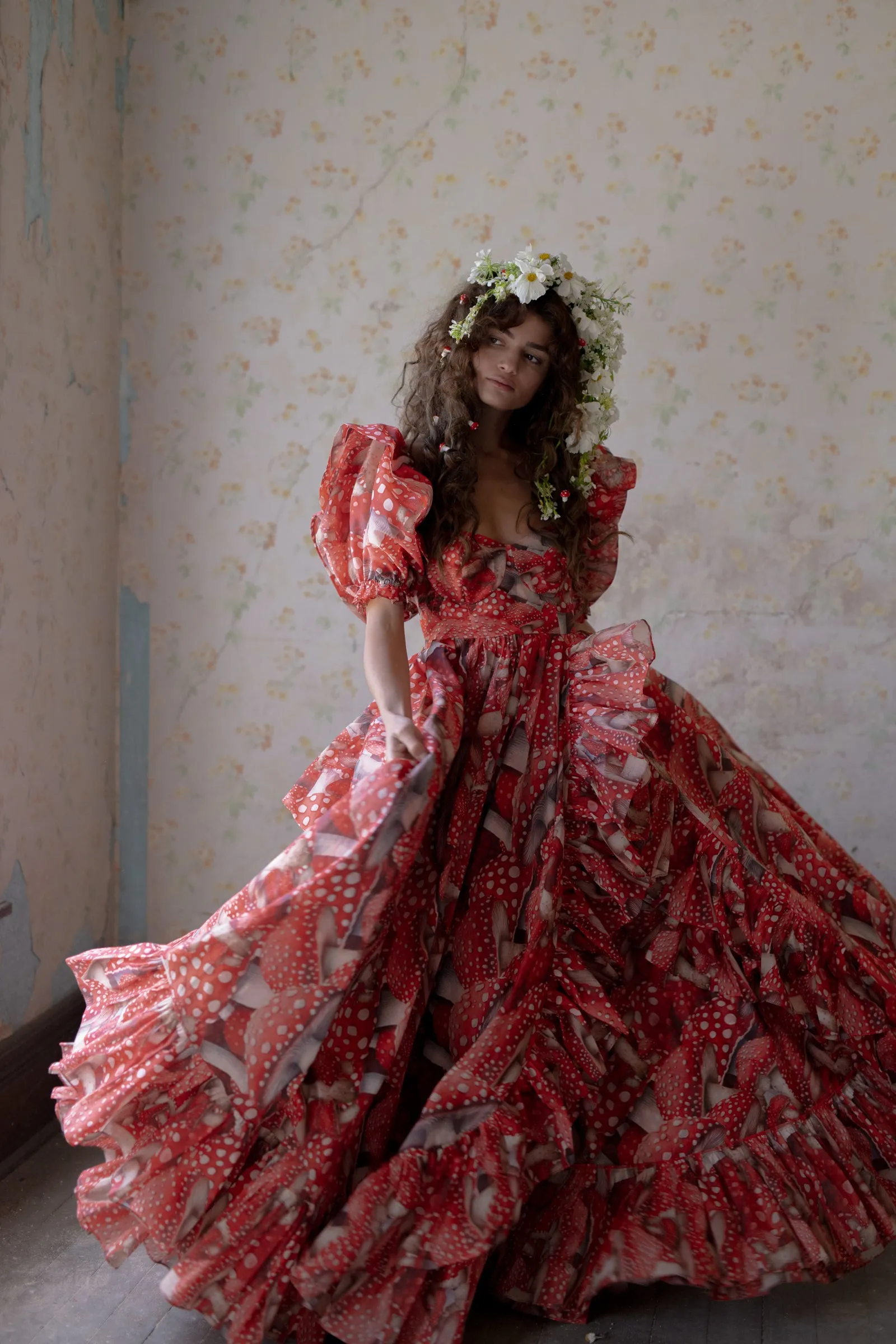 The Toadstool In Bloom Bridal Gown