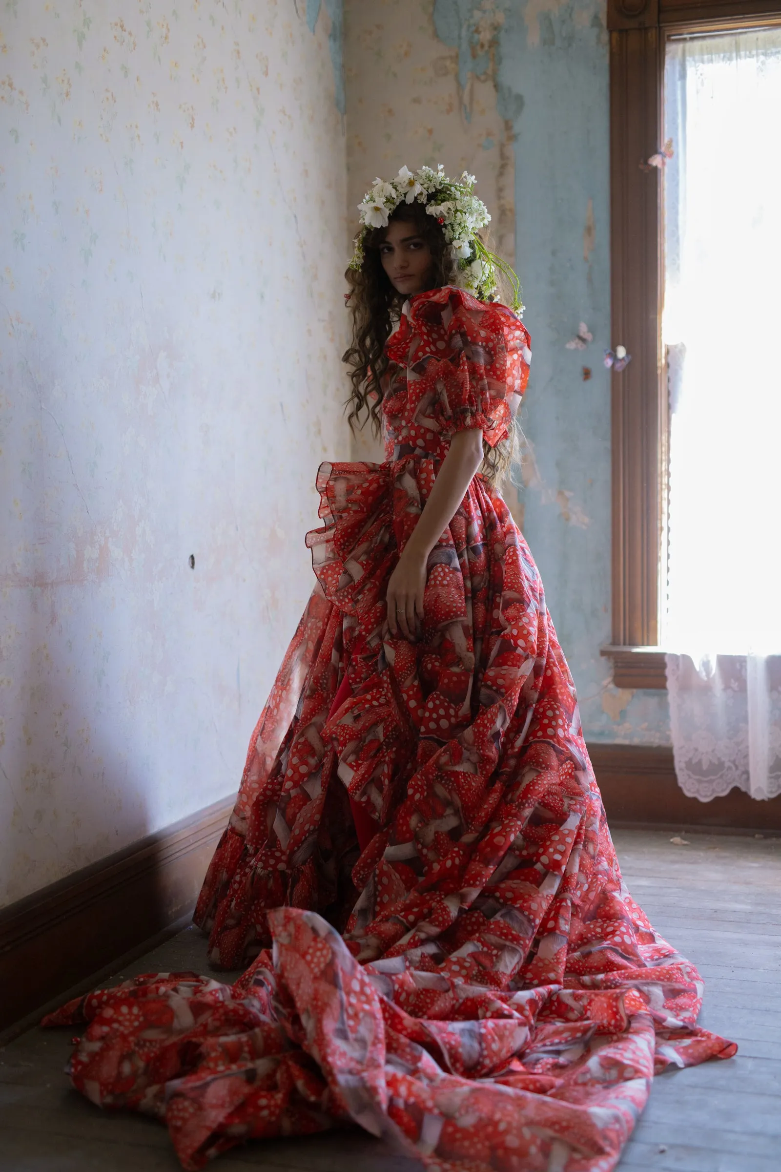 The Toadstool In Bloom Bridal Gown