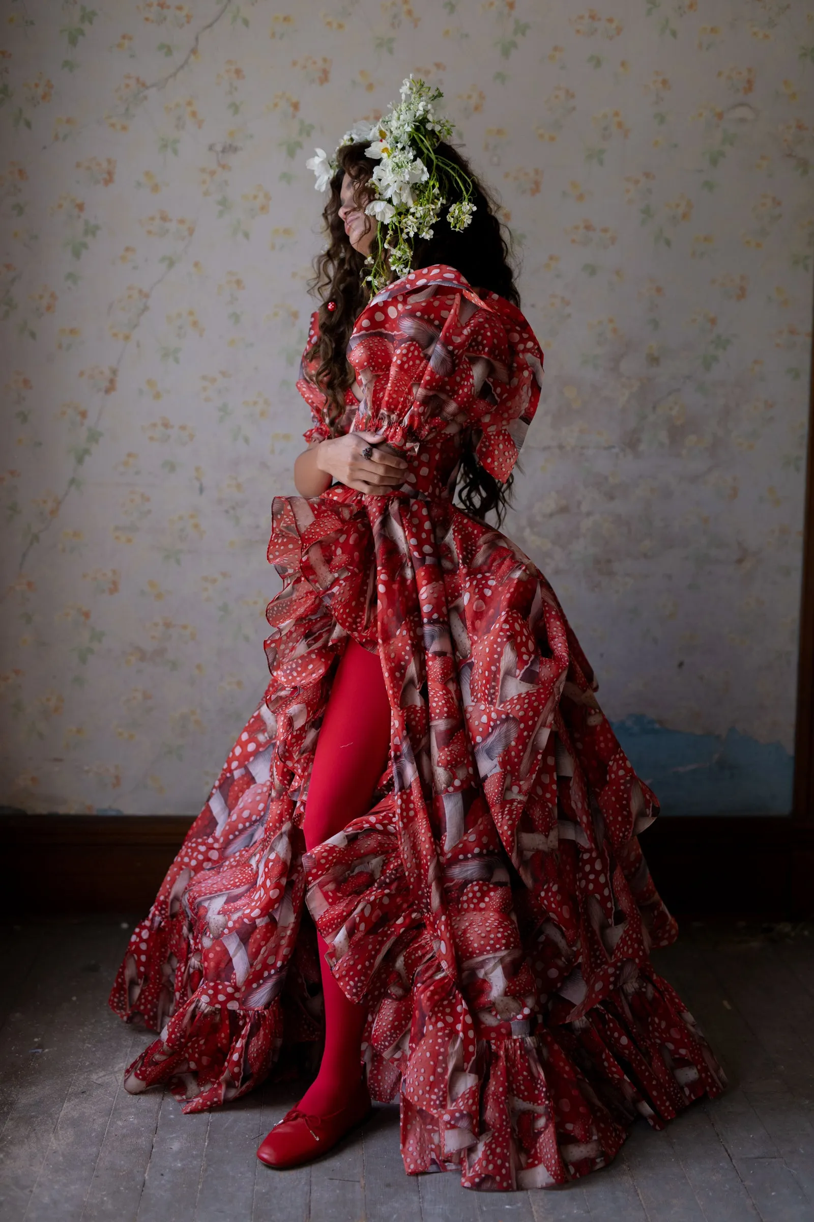 The Toadstool In Bloom Bridal Gown