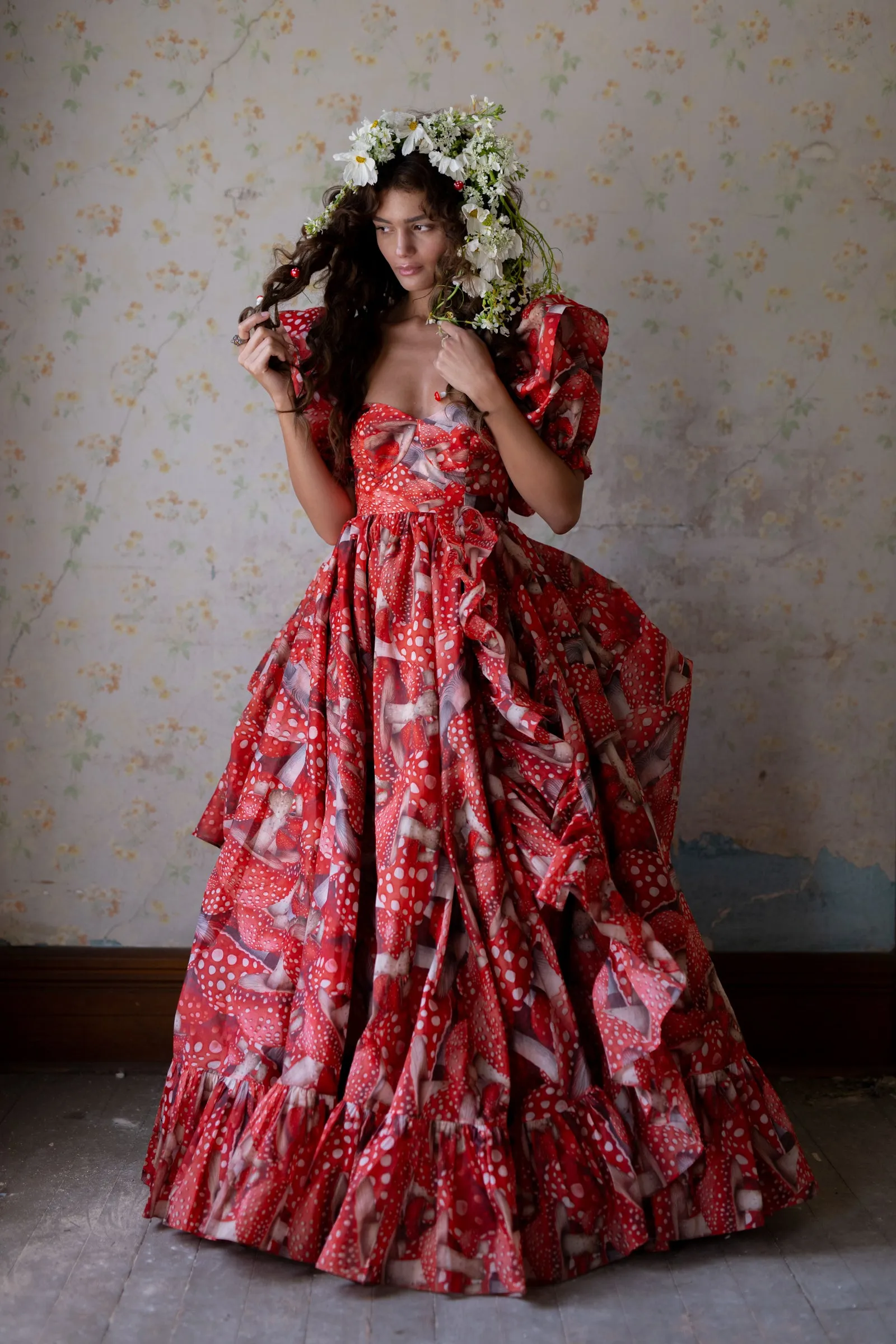 The Toadstool In Bloom Bridal Gown