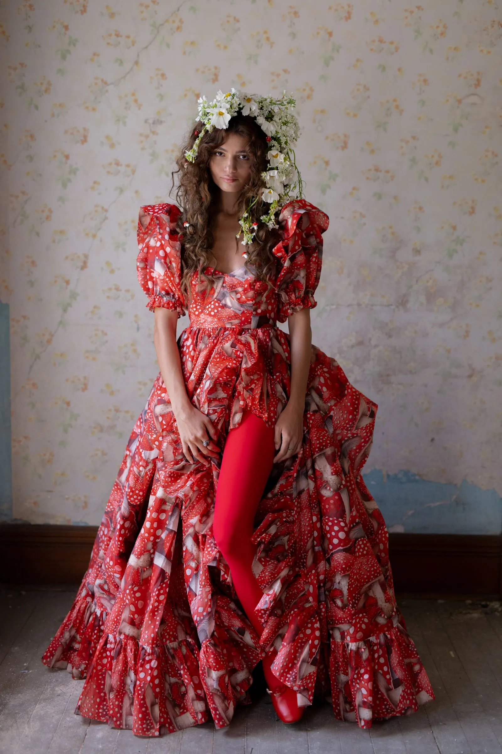 The Toadstool In Bloom Bridal Gown