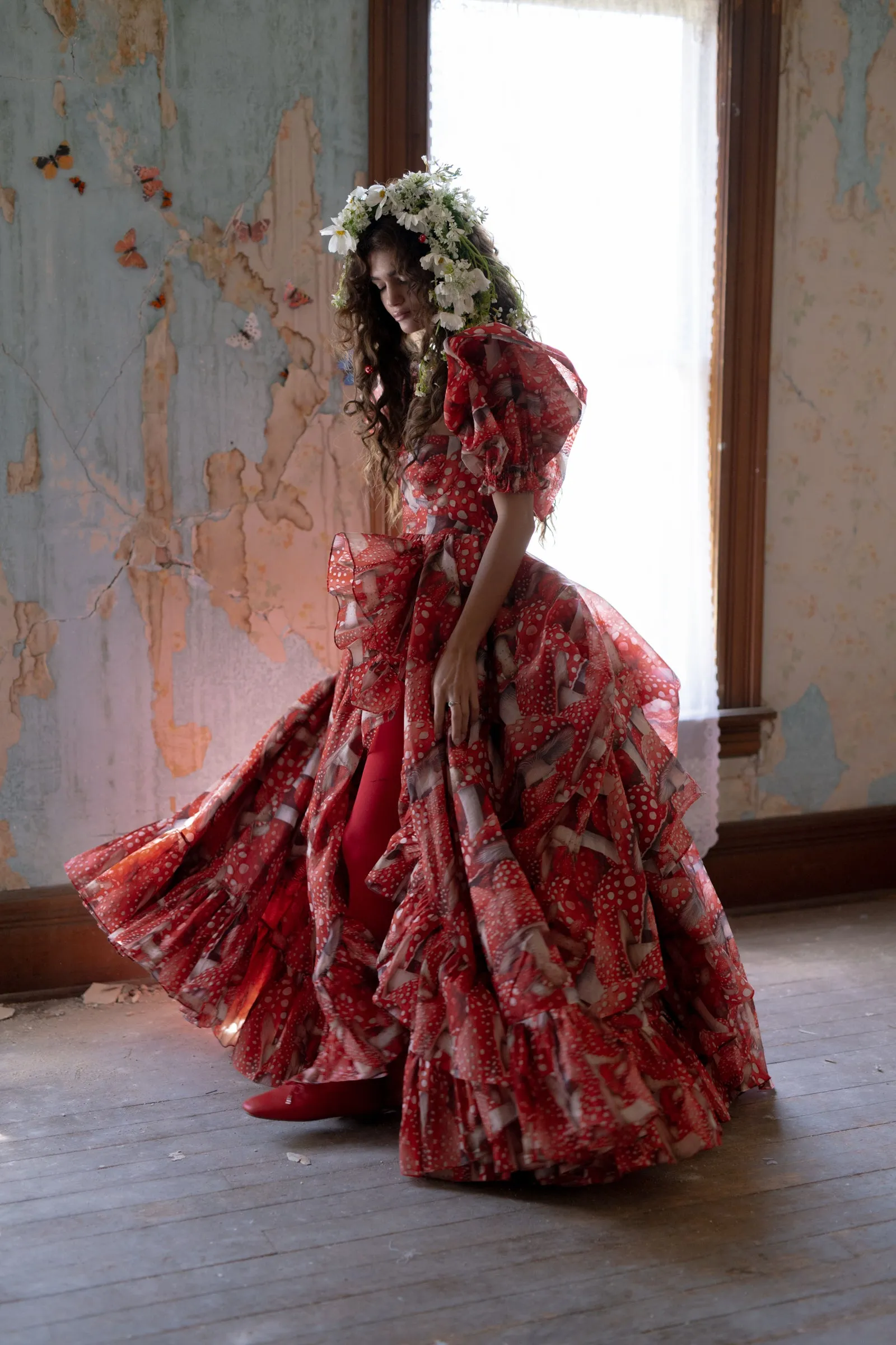 The Toadstool In Bloom Bridal Gown