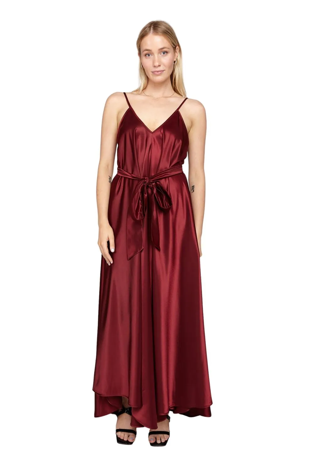 Tie Front Maxi Dress