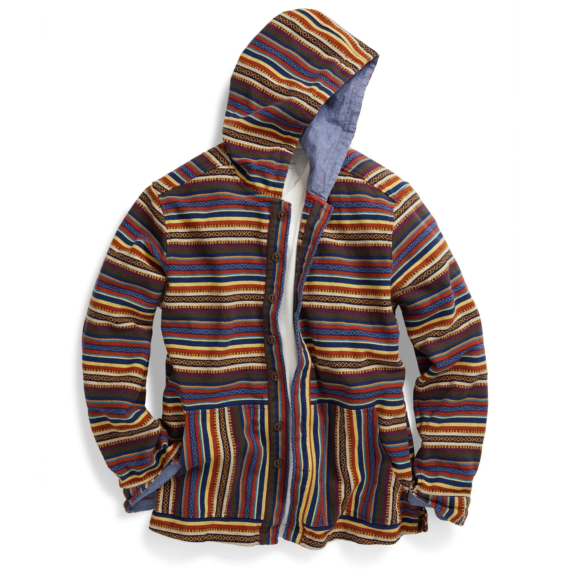 Tijuana Baja Striped Hoodie