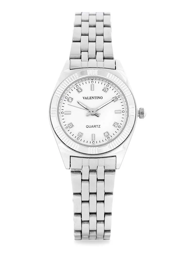 Valentino 20122252-WHITE DIAL Silver Watch for Women