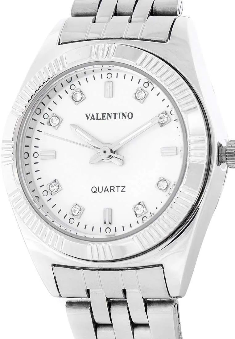 Valentino 20122252-WHITE DIAL Silver Watch for Women