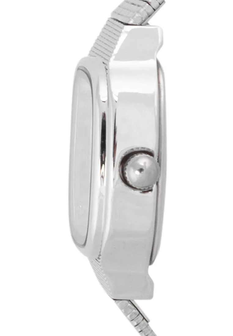 Valentino 20122337-SILVER DIAL Silver Strap Watch for Women