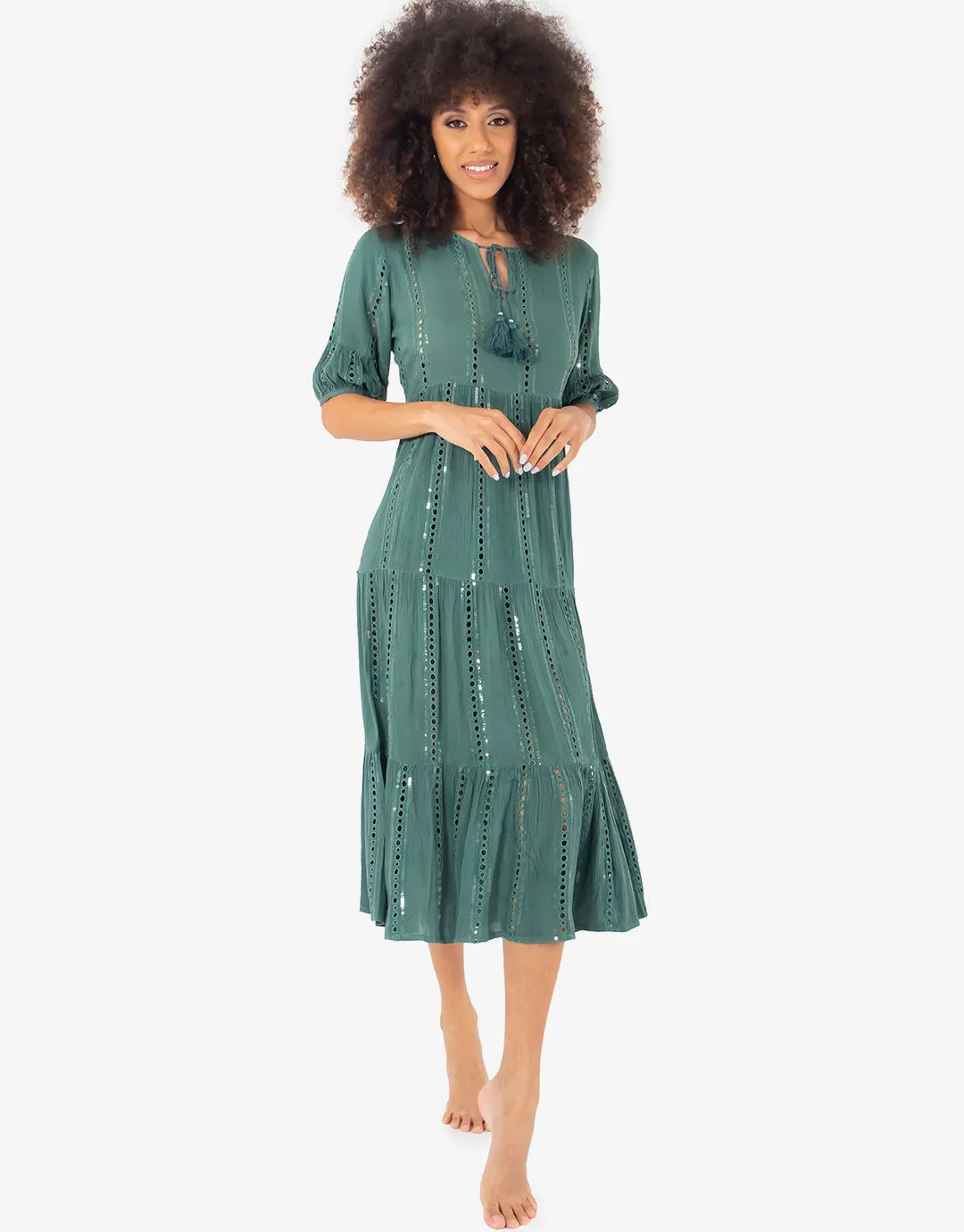 Vera Maxi Dress - Green