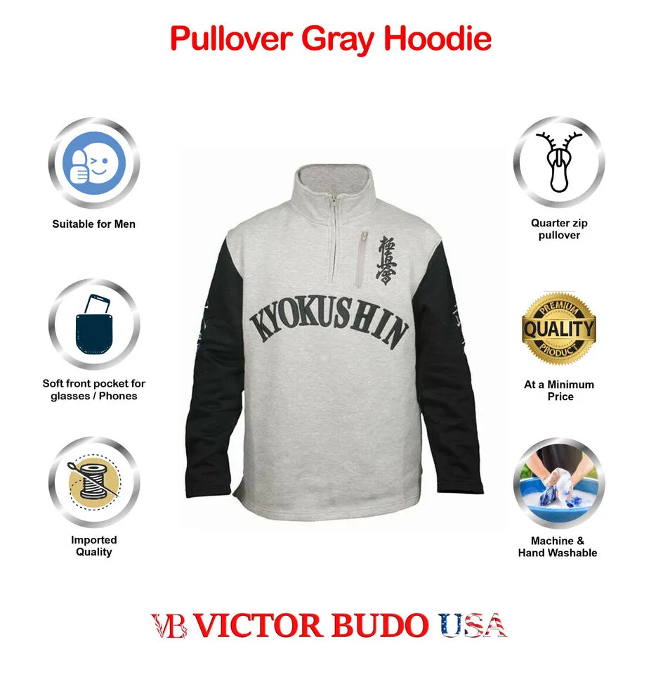 VICTORBUDO KID PULLOVER GREY SWEATSHIRT