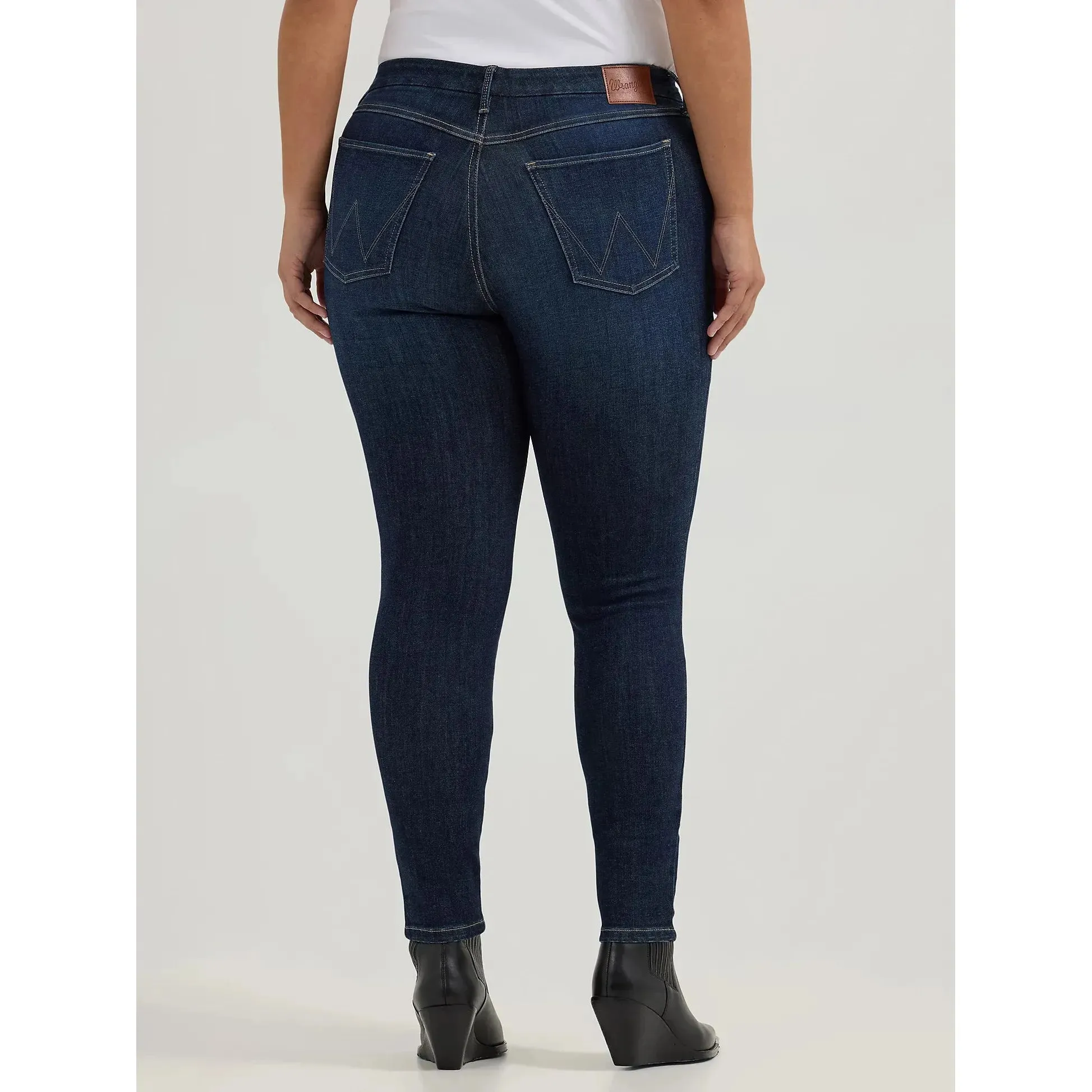 WOMEN'S WRANGLER BESPOKE HIGH RISE SKINNY JEAN-RAE