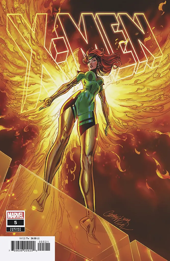 X-Men #5 "Jean Grey" [A] J. Scott Campbell Trade Dress (2024)