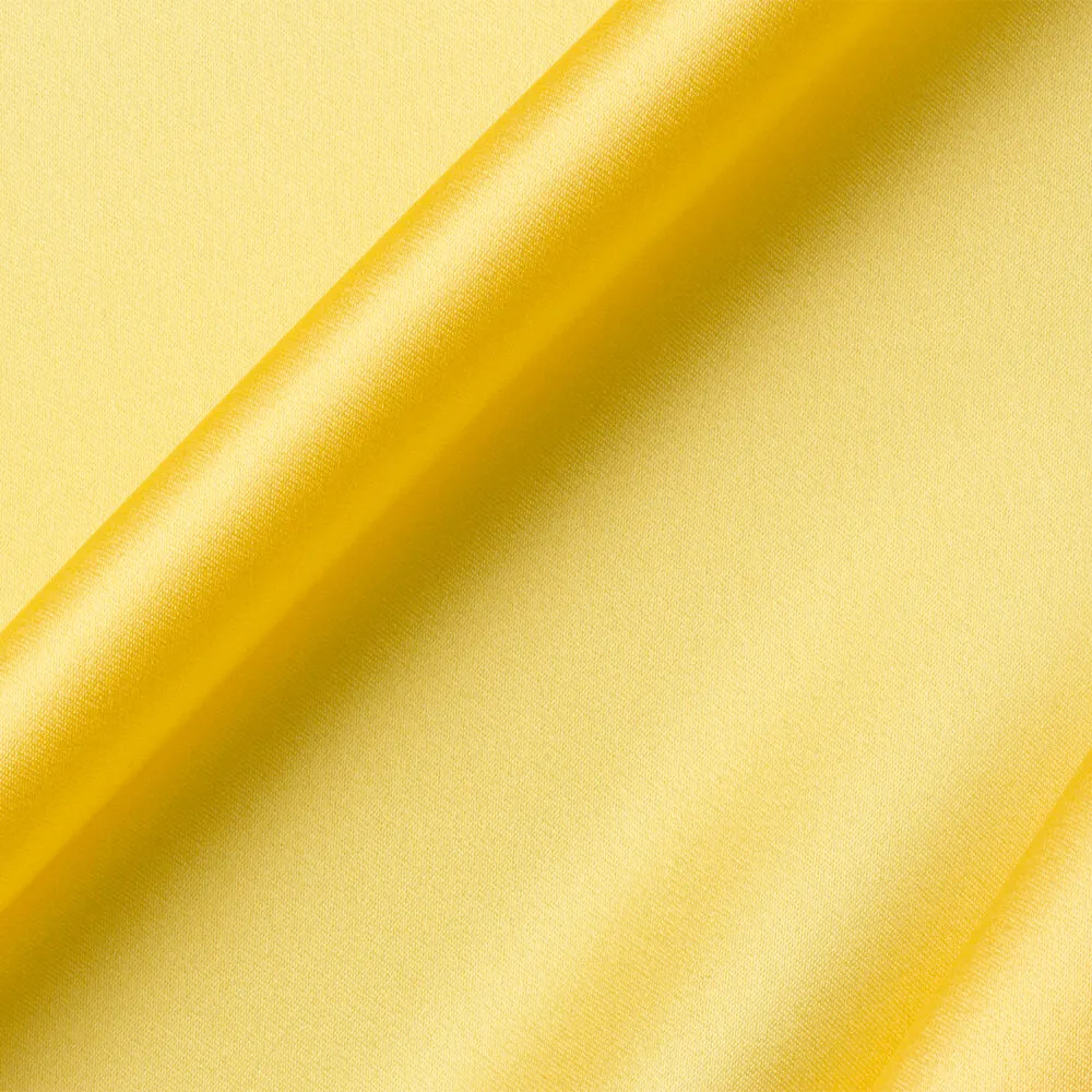 Yellow Silk Satin